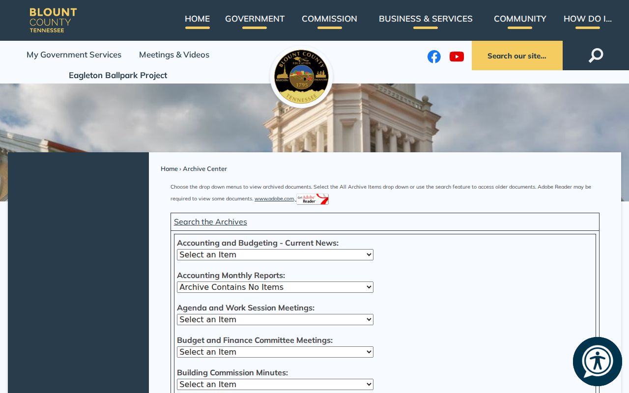 Maryville residents directory Blount County Archive Center search